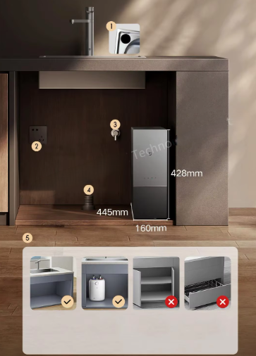 Xiaomi Depuratore Acqua MIJIA 1600G RO PRO