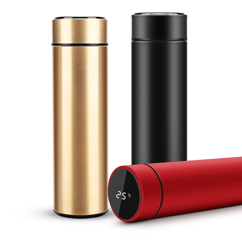 Borraccia con Isolamento termico - 500ml Led Inox