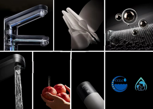 XIAOMI Smart depuratore d'acqua Pro 1600G  4.71L/Min di Flusso doppio sbocco sistema di filtro acqua potabile acqua RO filtro osmosi inversa